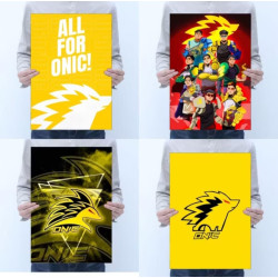 poster onic kuning hitam